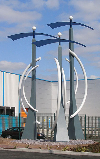 sculpture, public sculpture, art for towns, metal sculpture
