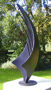 sculpture for garden in a contemporary style