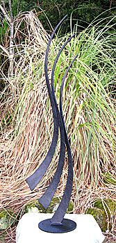 art for gardens and patio sculpture in metal